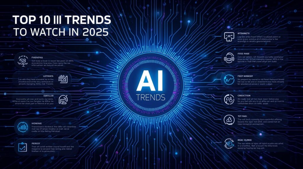Top 10 AI Trends in Technology to Watch in 2025