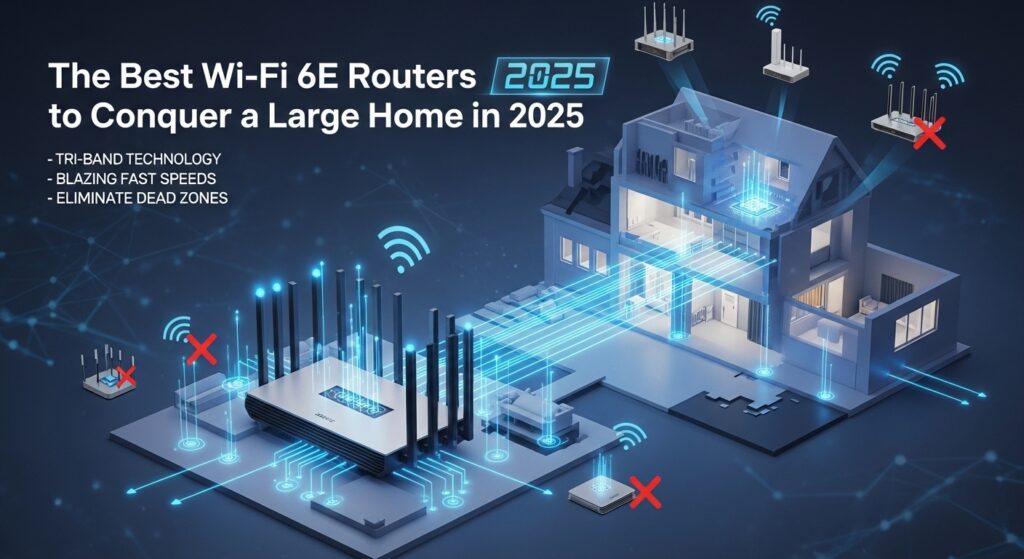 The Best Wi-Fi 6E Routers to Conquer a Large Home in 2025