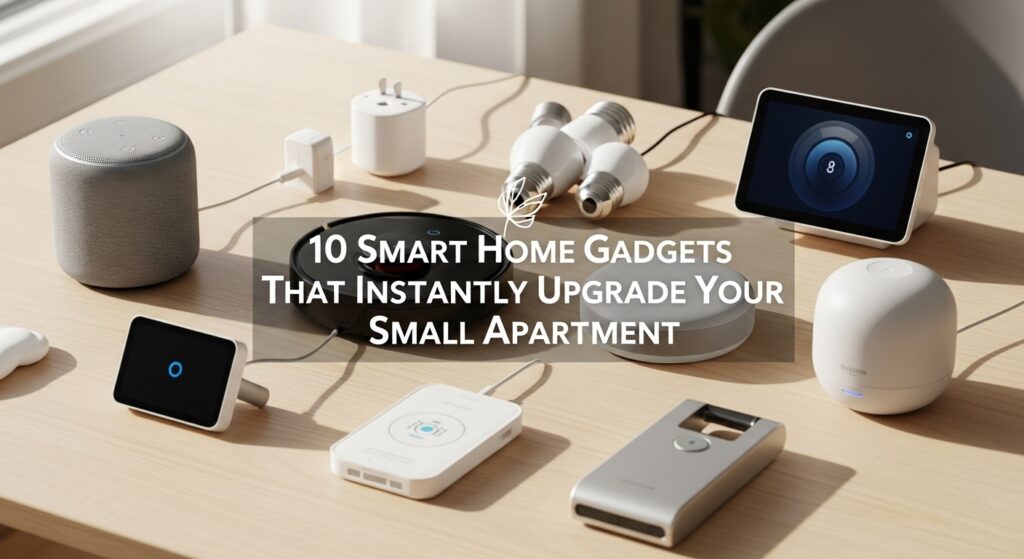 10 Smart Home Gadgets That Instantly Upgrade Your Small Apartment
