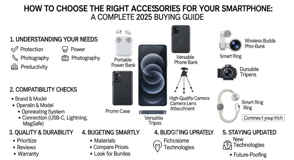 How to Choose the Right Gadget Accessories for Your Smartphone: A Complete 2025 Buying Guide