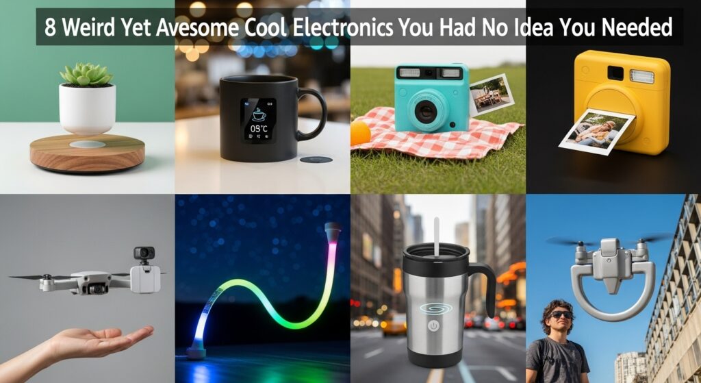 8 Weird Yet Awesome Cool Electronics You Had No Idea You Needed
